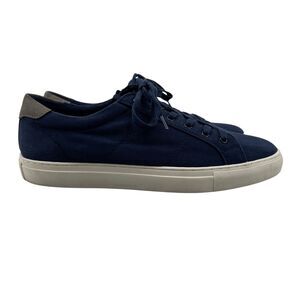 Abound Mens 10 Sneakers Navy Canvas Aboliver Lace Up Low Top City Casual Shoes